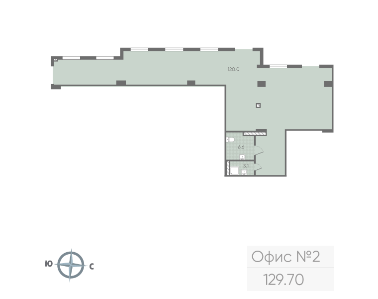 Продам офис 129.7 м.кв.