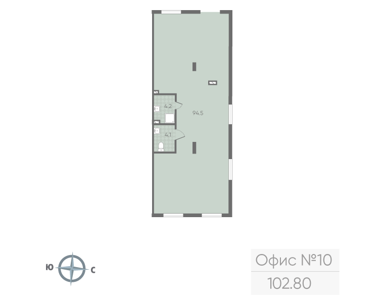 Продам офис 102.8 м.кв.