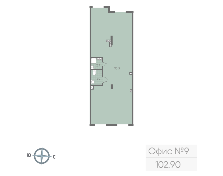 Продам офис 102.9 м.кв.