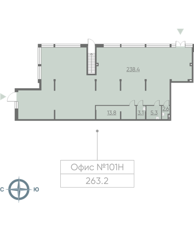 Продам офис 263.2 м.кв.