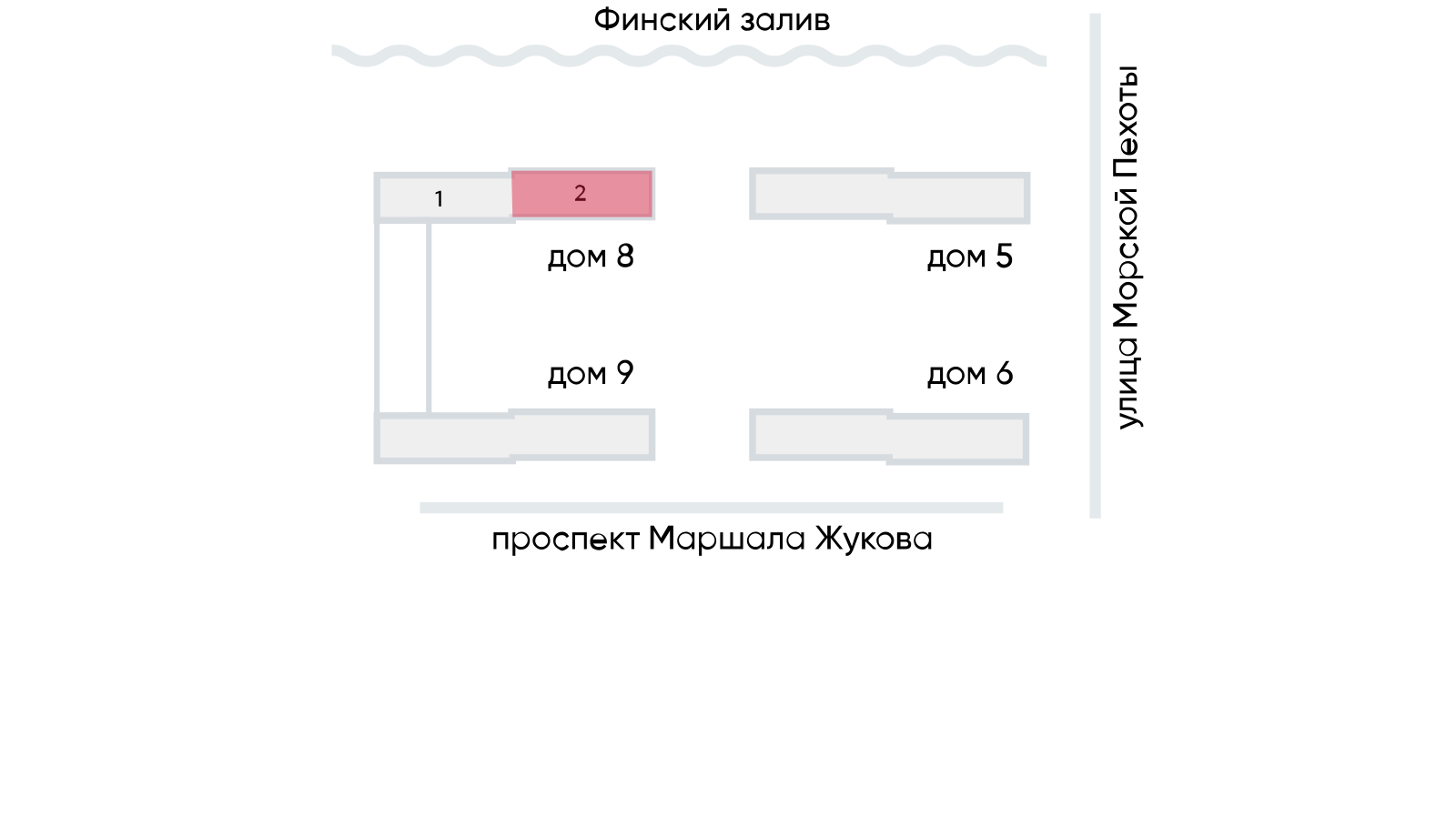 21.75 кв.м, ЖК "Морская миля", изображение-2