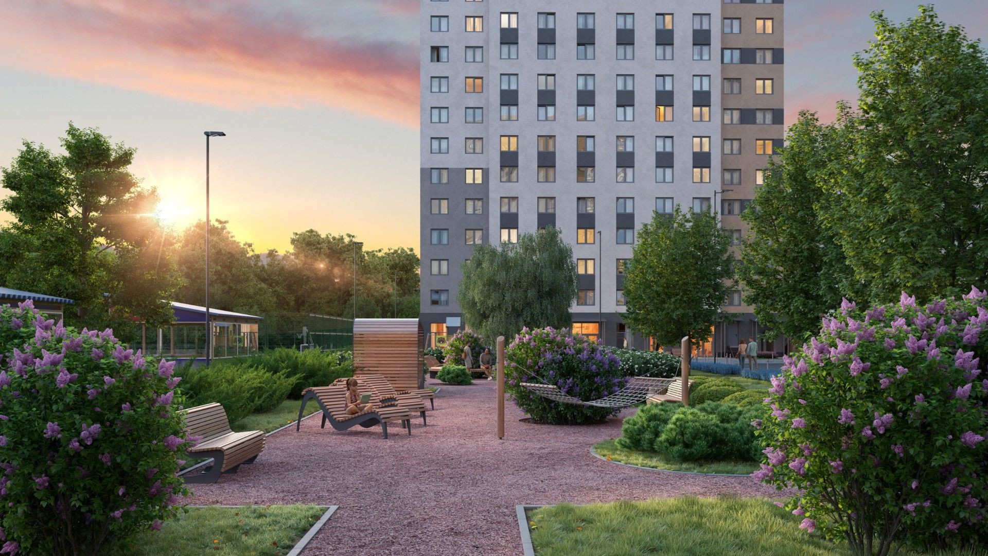 2-комнатная квартира, 54 кв.м, ЖК "Пейзажный квартал" (Цветной город), изображение-2