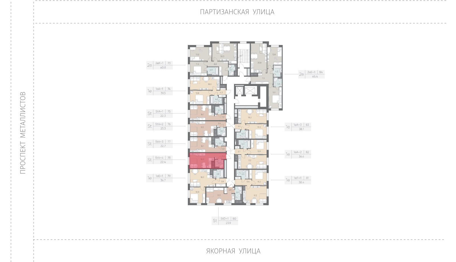 22.4 кв.м, ЖК "Большая Охта", изображение-2