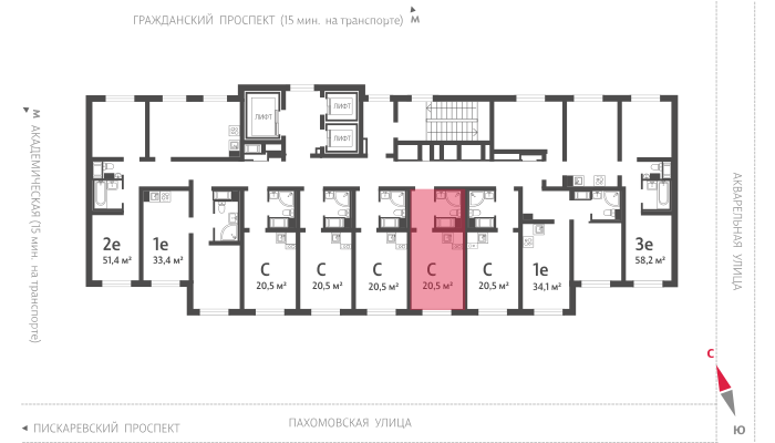 20.3 кв.м, ЖК "Ручьи", изображение-2