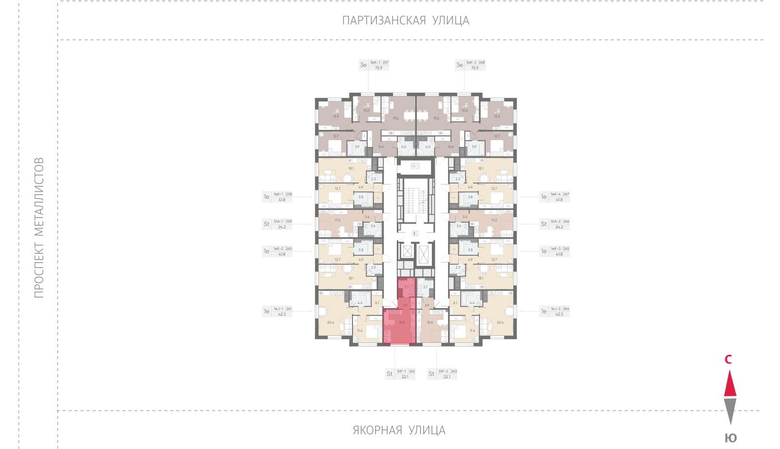 22.1 кв.м, ЖК "Большая Охта", изображение-2