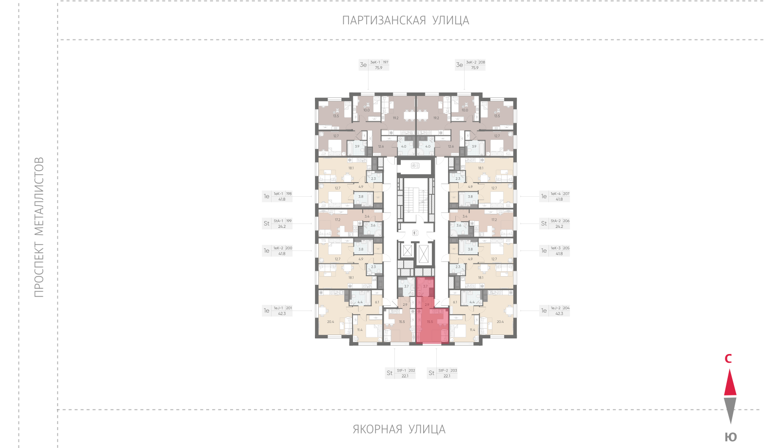 22.1 кв.м, ЖК "Большая Охта", изображение-2