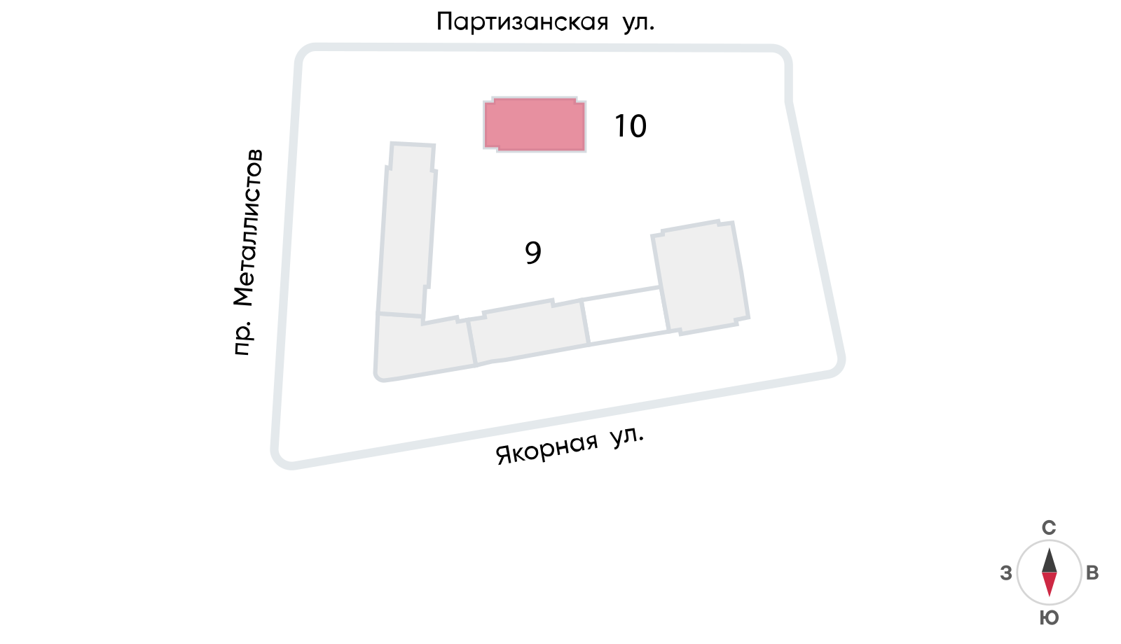 3-комнатная квартира, 75.5 кв.м, ЖК "Большая Охта", изображение-2