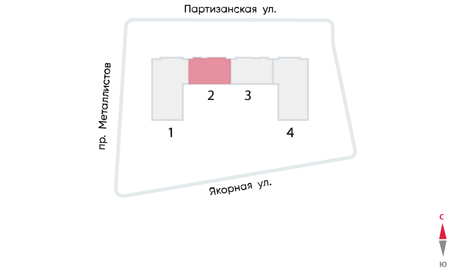 2-комнатная квартира, 58.3 кв.м, ЖК "Большая Охта", изображение-2