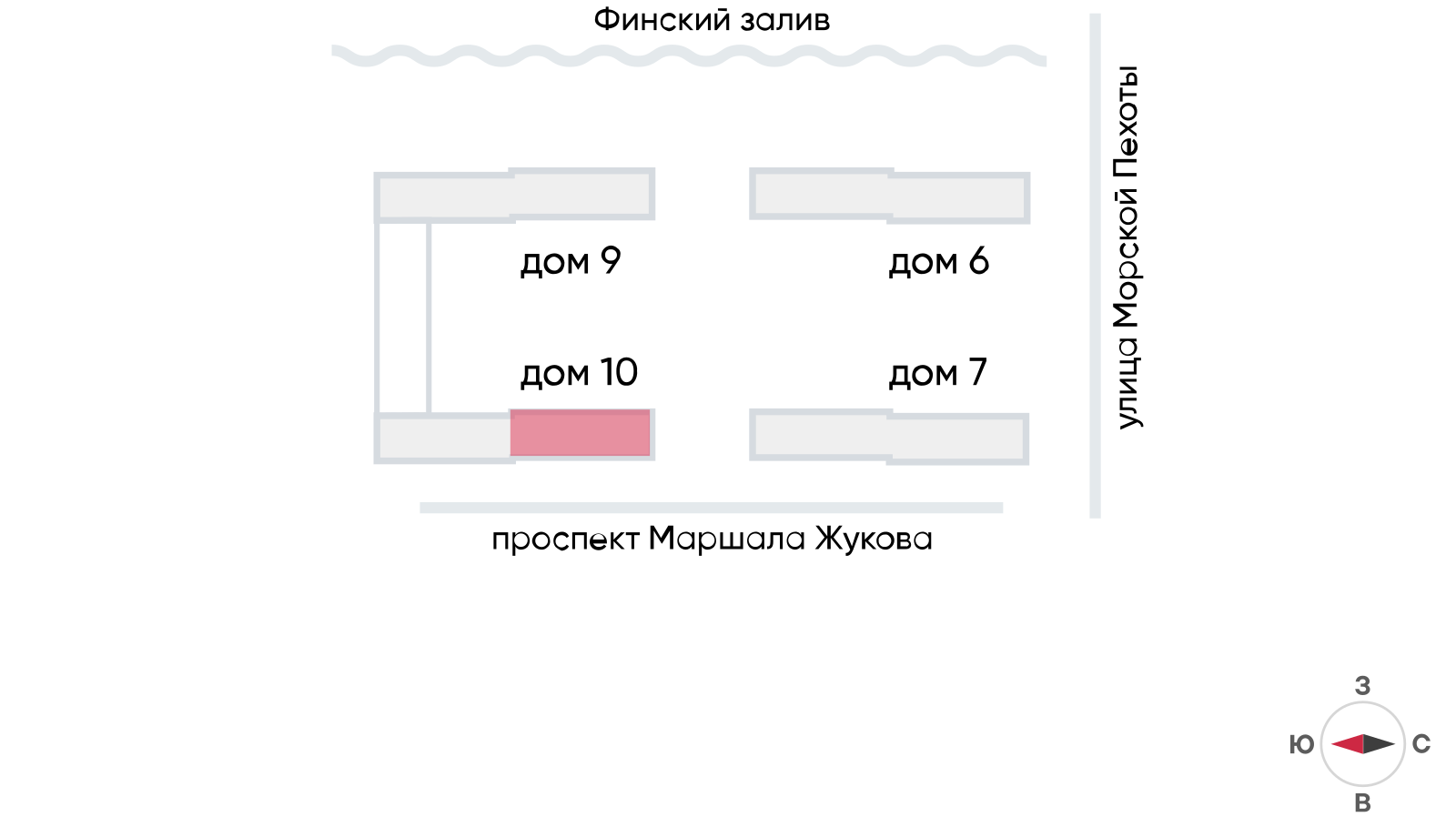 1-комнатная квартира, 36.45 кв.м, ЖК "Морская миля", изображение-2