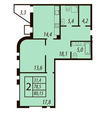 Мосфильмовская улица, д.88к14 Мосфильмовская улица, д.88к14