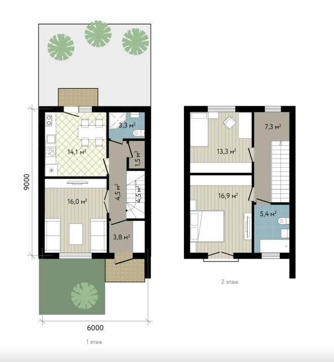 Продажа дома, 90м <sup>2</sup>, Краснодарский