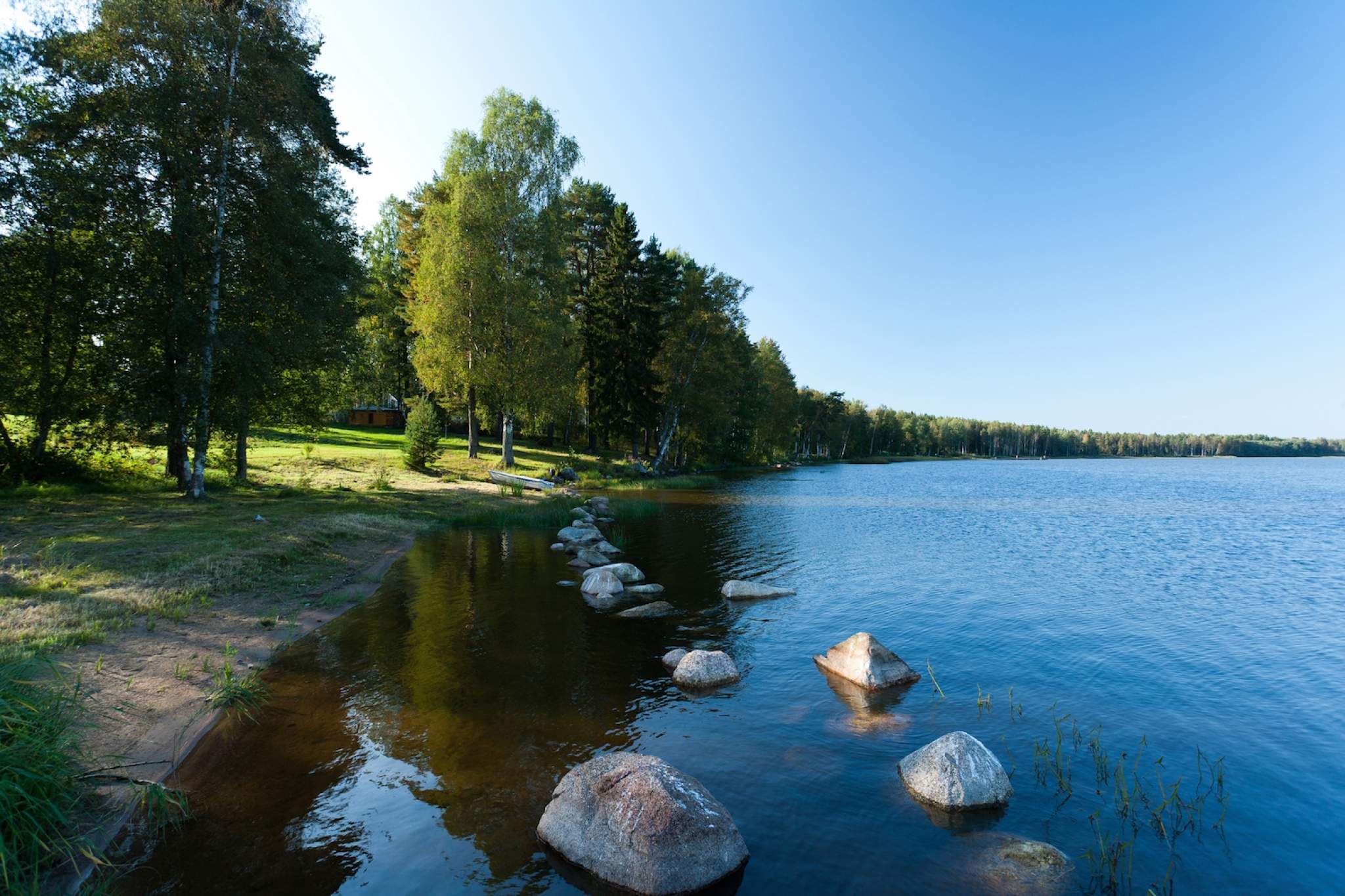 Красное озеро Выборгский район