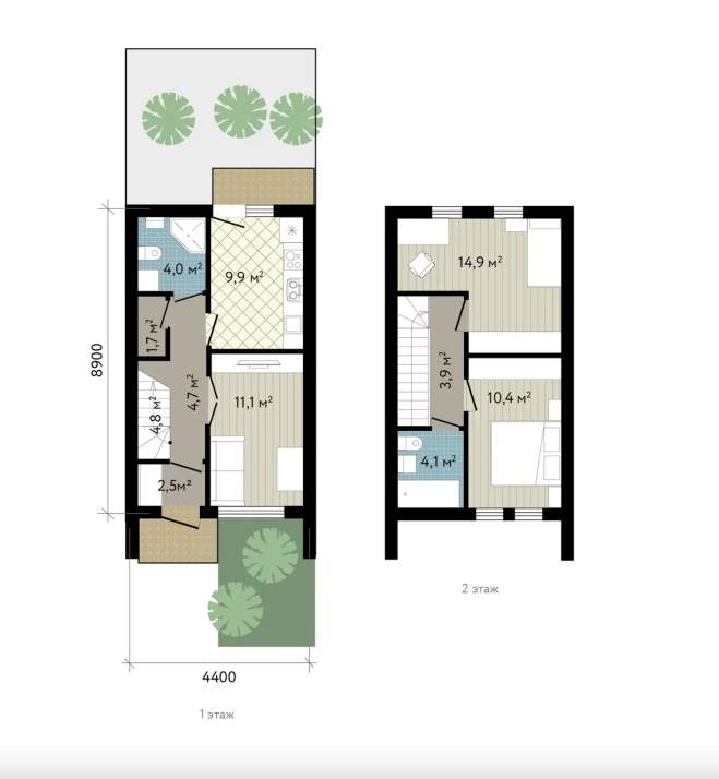 Продажа дома, 71м <sup>2</sup>, Краснодарский
