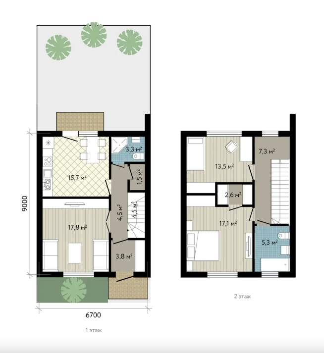 Продажа дома, 96м <sup>2</sup>, 1 сот., Краснодарский