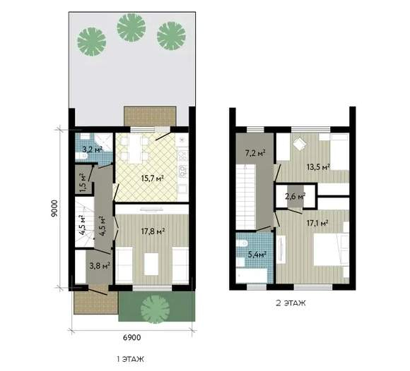 Продажа дома, 96м <sup>2</sup>, 1 сот., Краснодарский