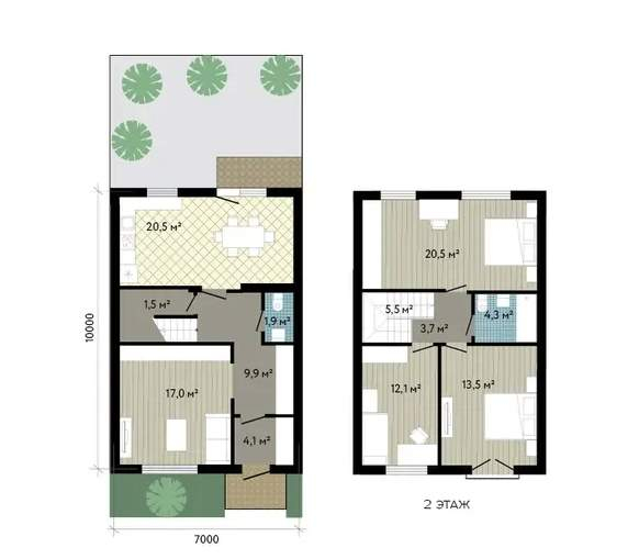 Продажа дома, 114м <sup>2</sup>, 1 сот., Краснодарский