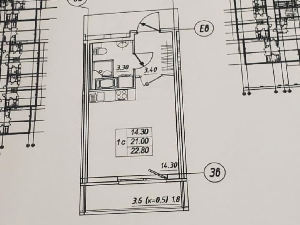 Продажа квартиры, Шушары, Московское шоссе,  д.258к2 стр 1