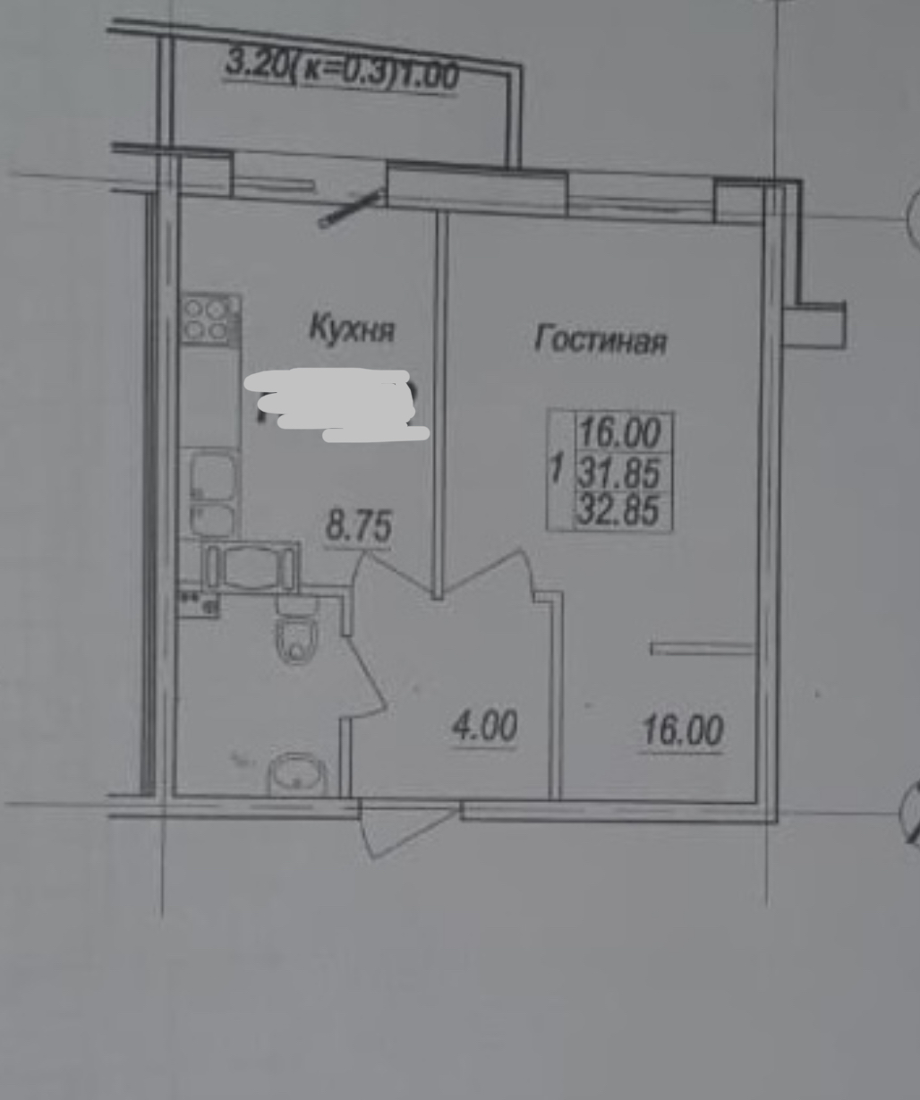 Продажа 1-комнатной квартиры, Парголово, Тихоокеанская улица,  д.1к2 стр 1