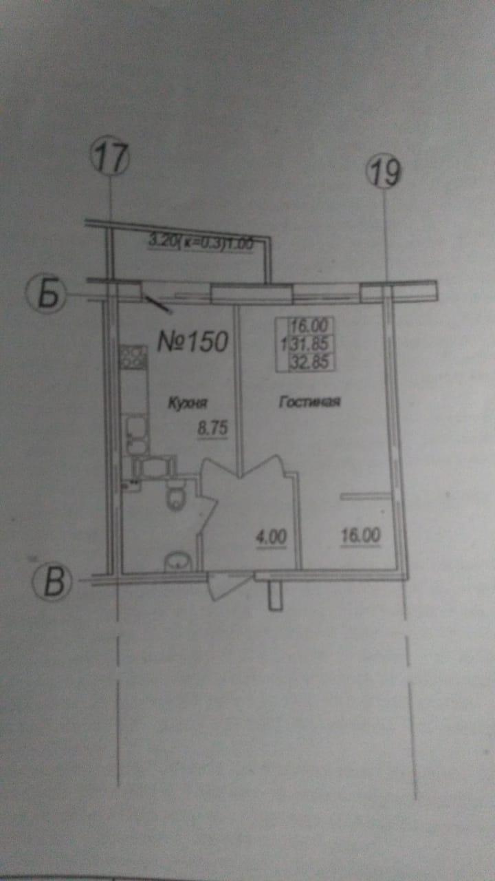 Продажа 1-комнатной квартиры, Парголово, Тихоокеанская улица,  д.1 к 2