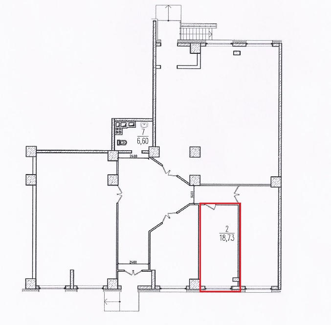 Сдам в аренду магазин 18.7 м.кв.