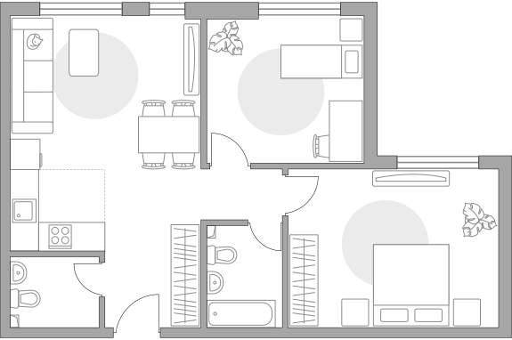 Продажа 3-комнатной новостройки, Москва, Дмитровское шоссе,  д.71к5