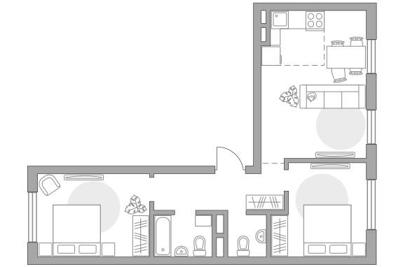 Продажа 3-комнатной новостройки, Николо-Урюпино, жилой комплекс Аникеевский,  д.к23