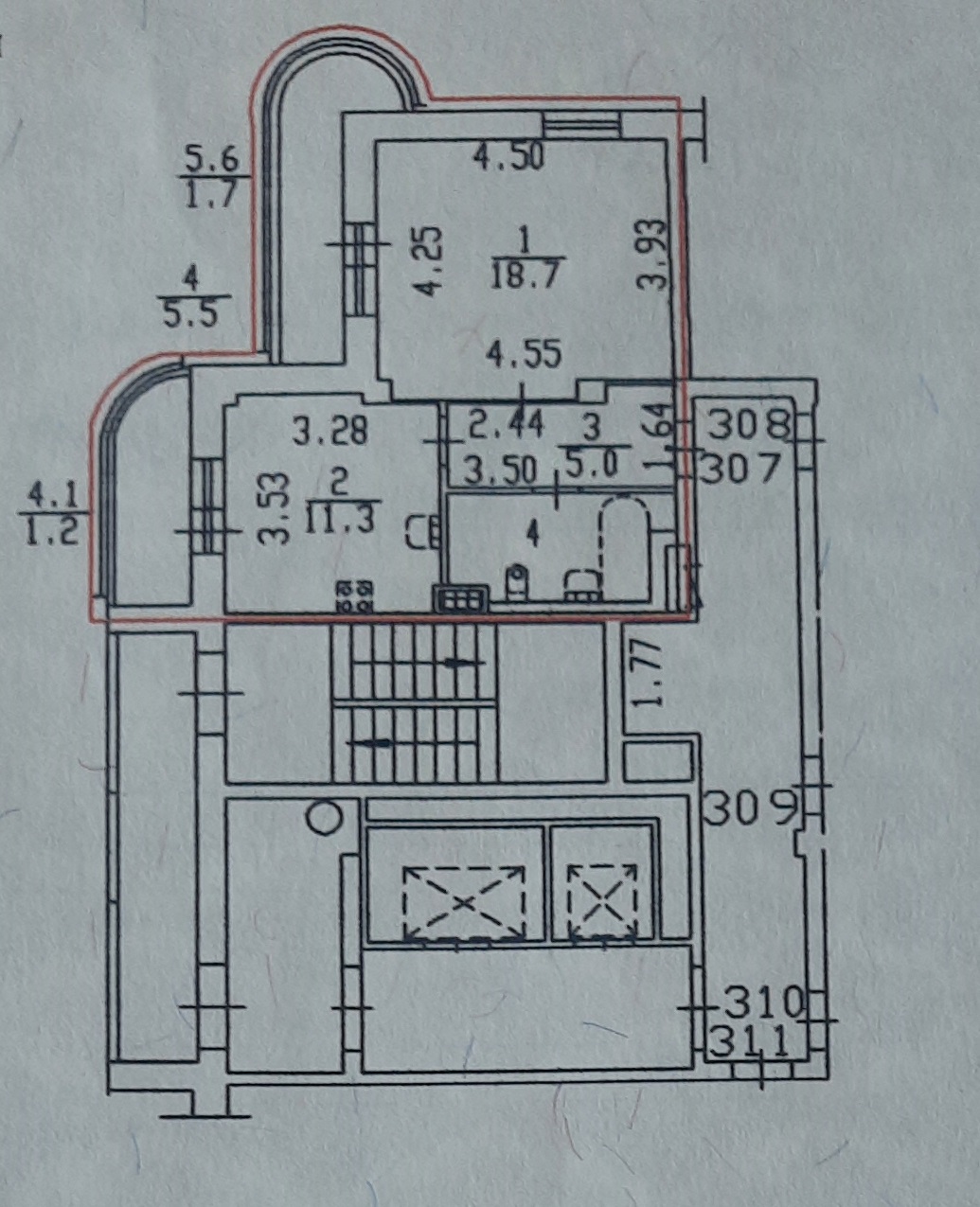 Продажа 1-комнатной квартиры, Санкт-Петербург, Турку улица,  д.26