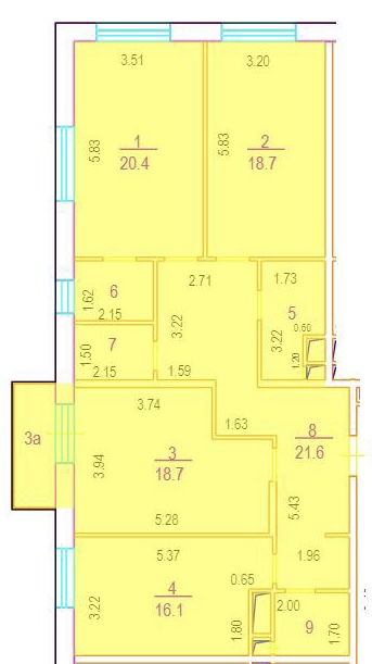 Продажа 3-комнатной квартиры, Москва, Вавилова улица,  д.52