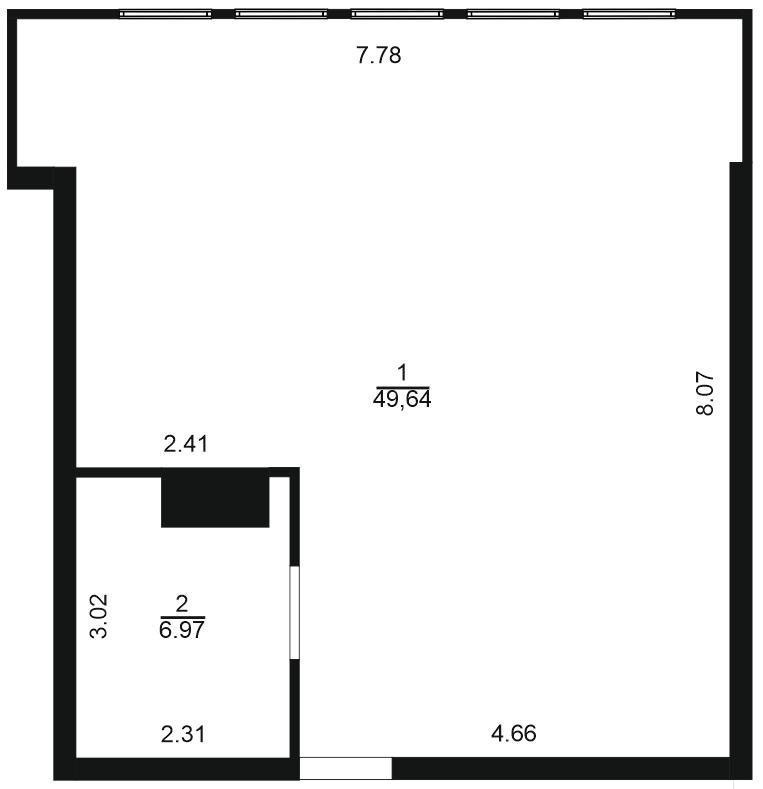 Продажа 1-комнатной квартиры, Светлогорск, Горького улица,  д.14