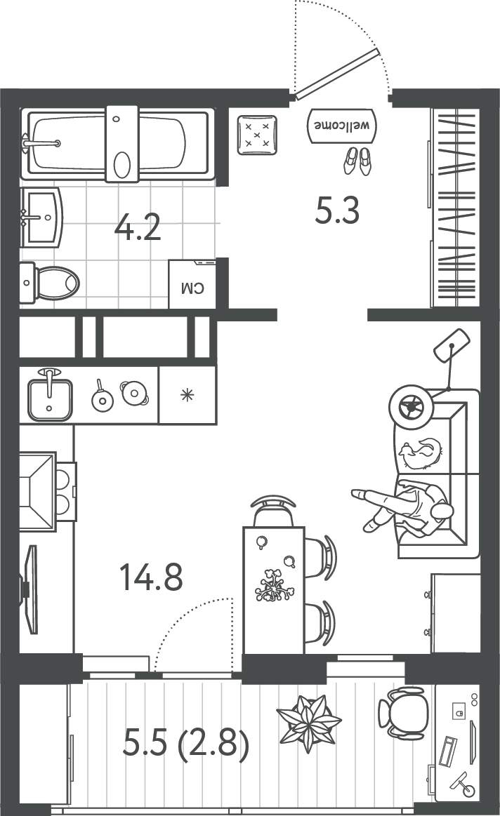 Продажа новостройки, Краснодар, Колхозная улица,  д.5стр4