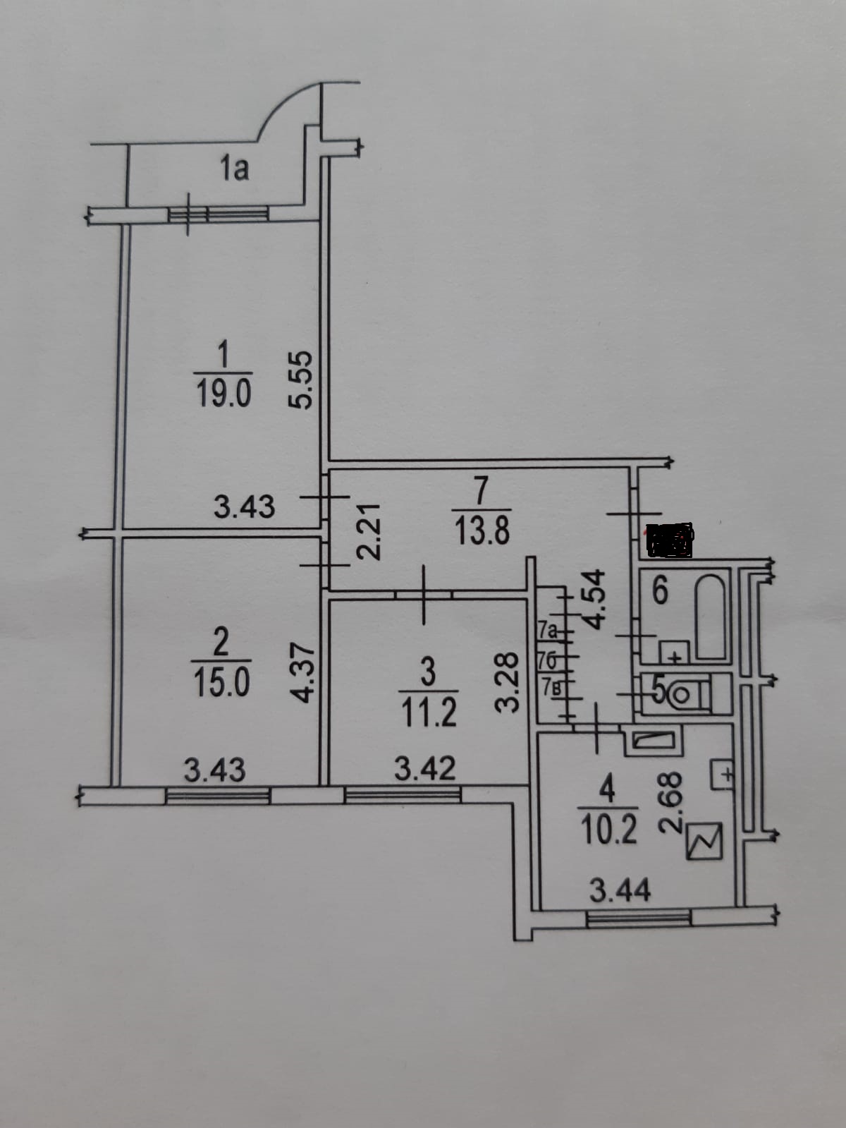 Продажа 3-комнатной квартиры, Москва, Бехтерева улица,  д.47к2