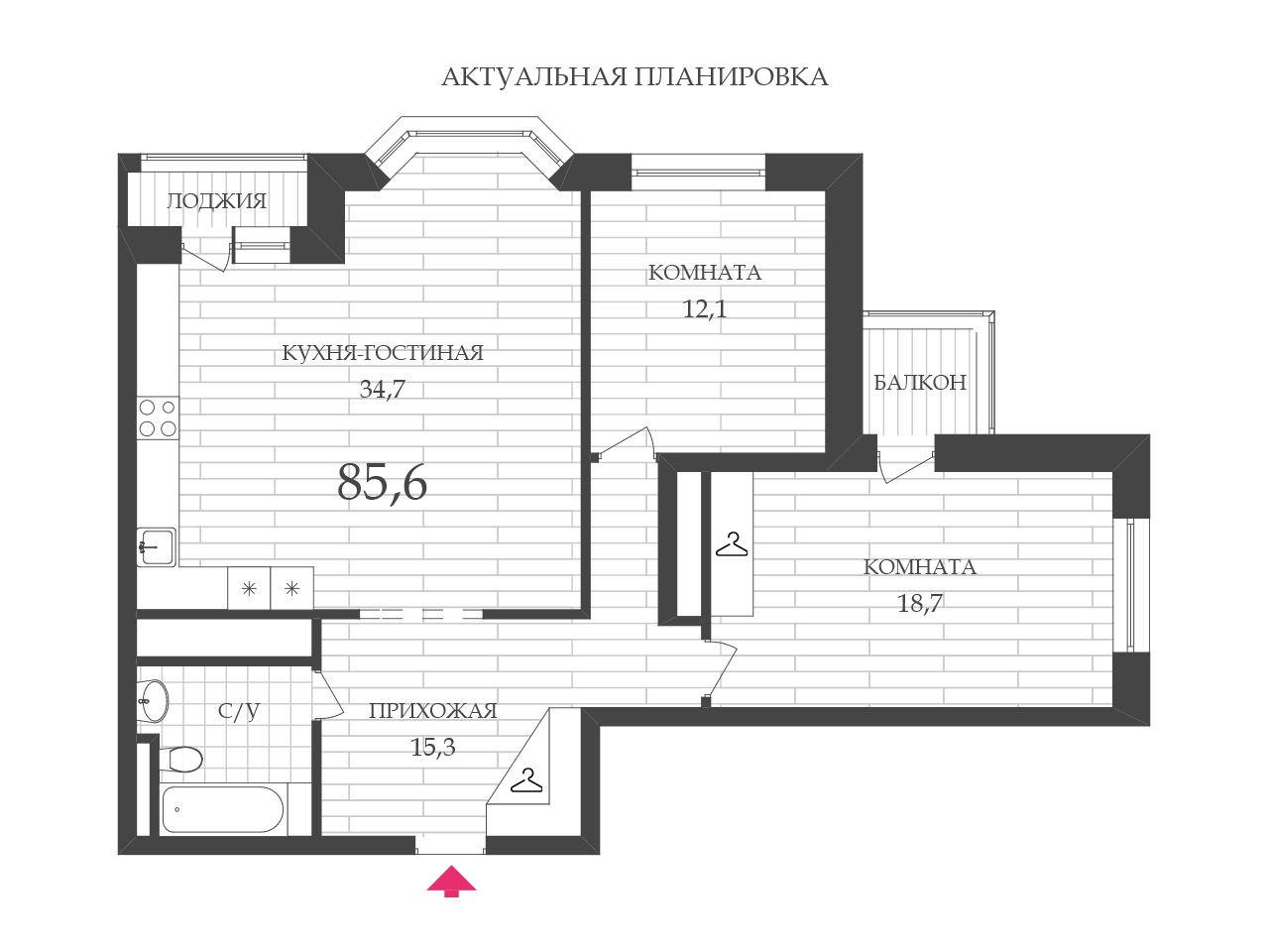Продажа 3-комнатной квартиры, Москва, Наташи Ковшовой улица,  д.25