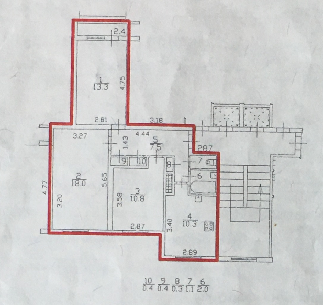 Продажа 3-комнатной квартиры, Санкт-Петербург, Петергофское шоссе,  д.21к3