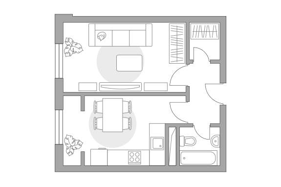 Продажа 1-комнатной новостройки, Глухово, Рублевское предместье улица,  д.26