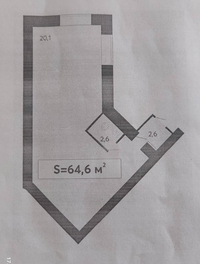 Сдам в аренду магазин 64.4 м.кв.