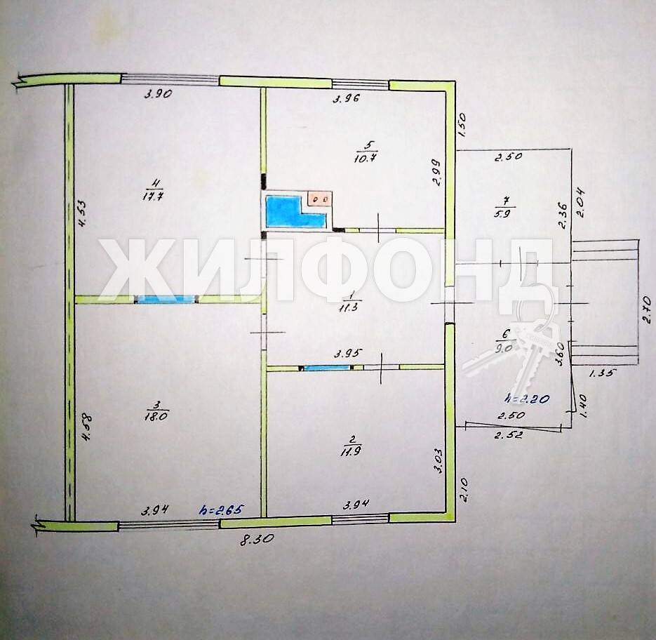 Продажа: Дом 84.5 м², по адресу Россия, Республика Хакасия, аал Сапогов,  Трудовая улица - по цене 3000000 руб. на ПроНедвижимость