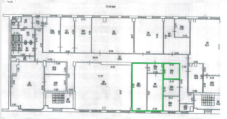 Сдам в аренду офис 63.1 м.кв.