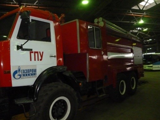 Автомобиль цистерна пожарная АЦ-5-40 на базе КамАЗ43114
