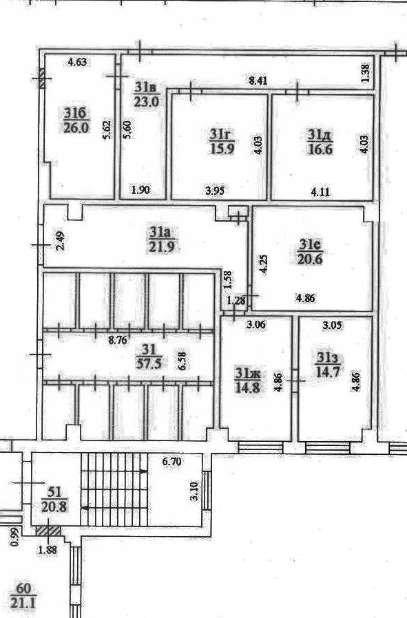 Сдам в аренду офис 16.6 м.кв.