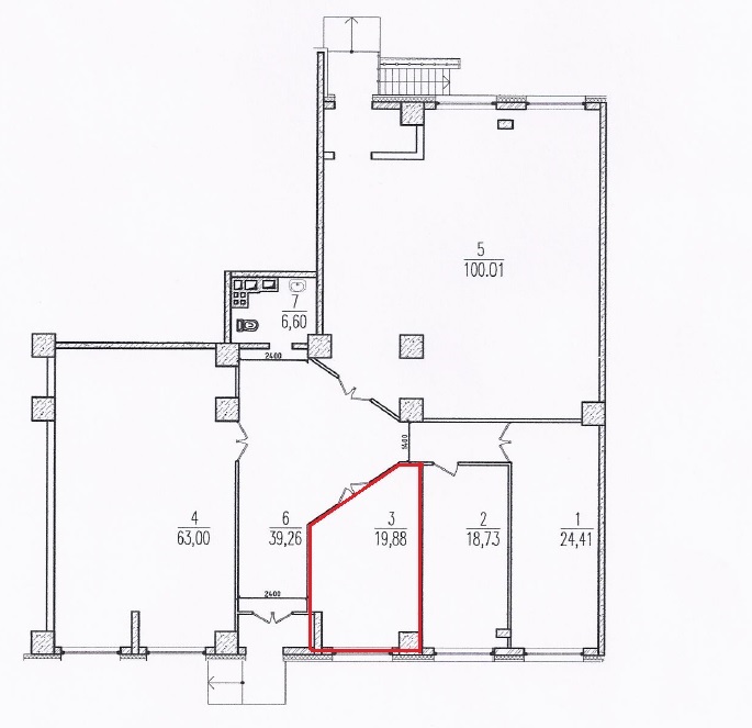 Сдам в аренду магазин 19.9 м.кв.