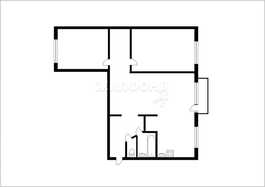 Квартира на продажу в Таштаголе, Ленина улица, 50 фото №7