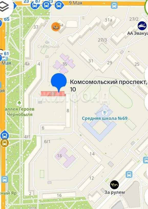 Квартира на продажу в Красноярске, Комсомольский проспект, 10 фото №9