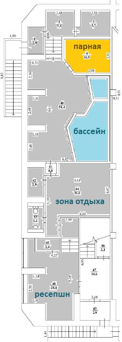 Сдам в аренду помещение свободного назначения 157.7 м.кв.