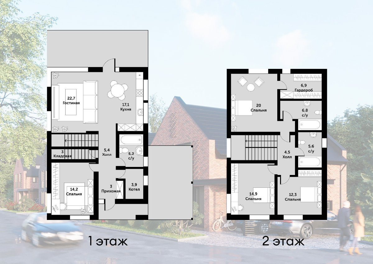 Продажа: Дом 155.0 м², по адресу Россия, Москва, п. Первомайское, Троицкий,  332 квартал, д.30 - по цене 26317000 руб. на ПроНедвижимость