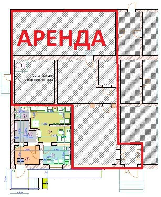 Сдам в аренду помещение свободного назначения 165 м.кв.