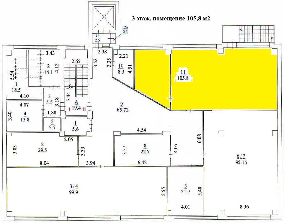 Сдам в аренду офис 105.8 м.кв.