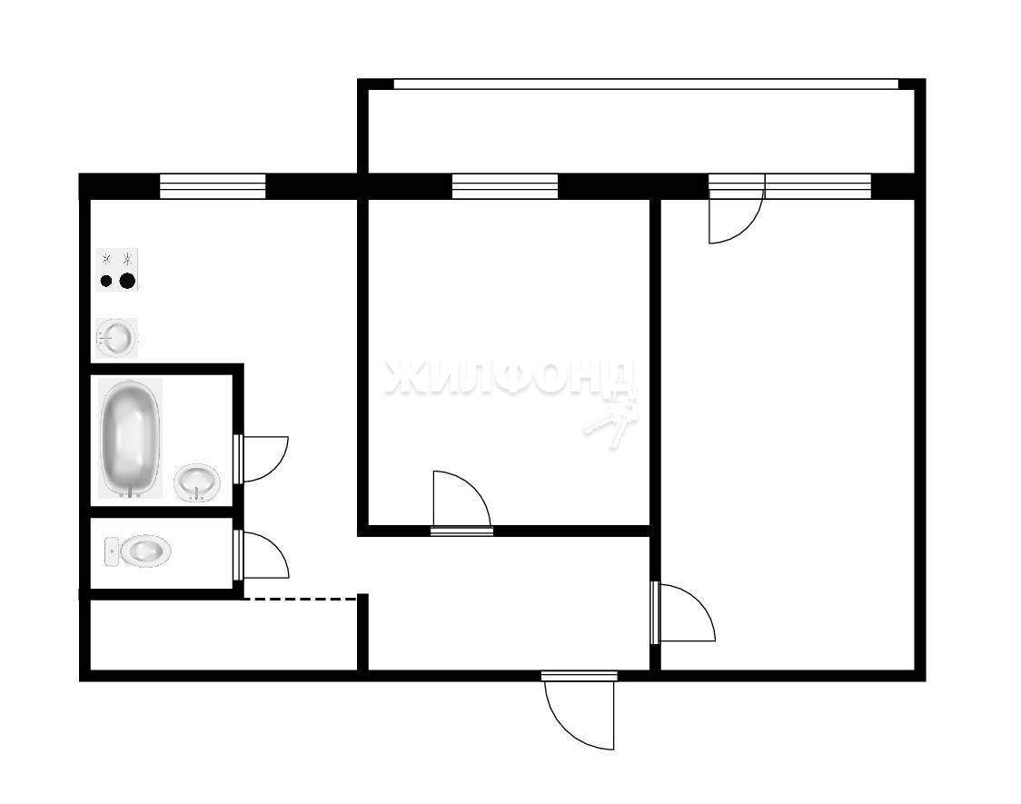 Квартира на продажу в Томске, Елизаровых улица, 74 фото №10