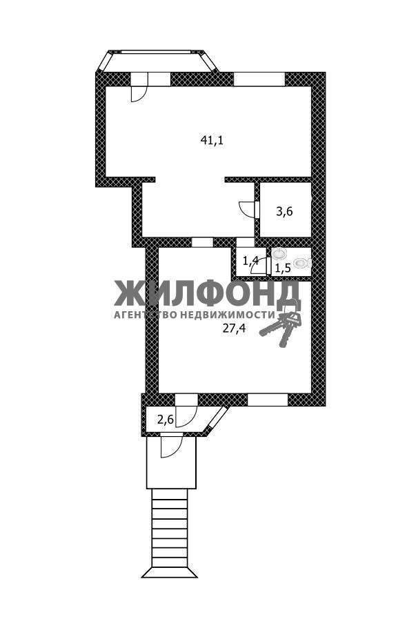 Продам помещение свободного назначения 78 м.кв.