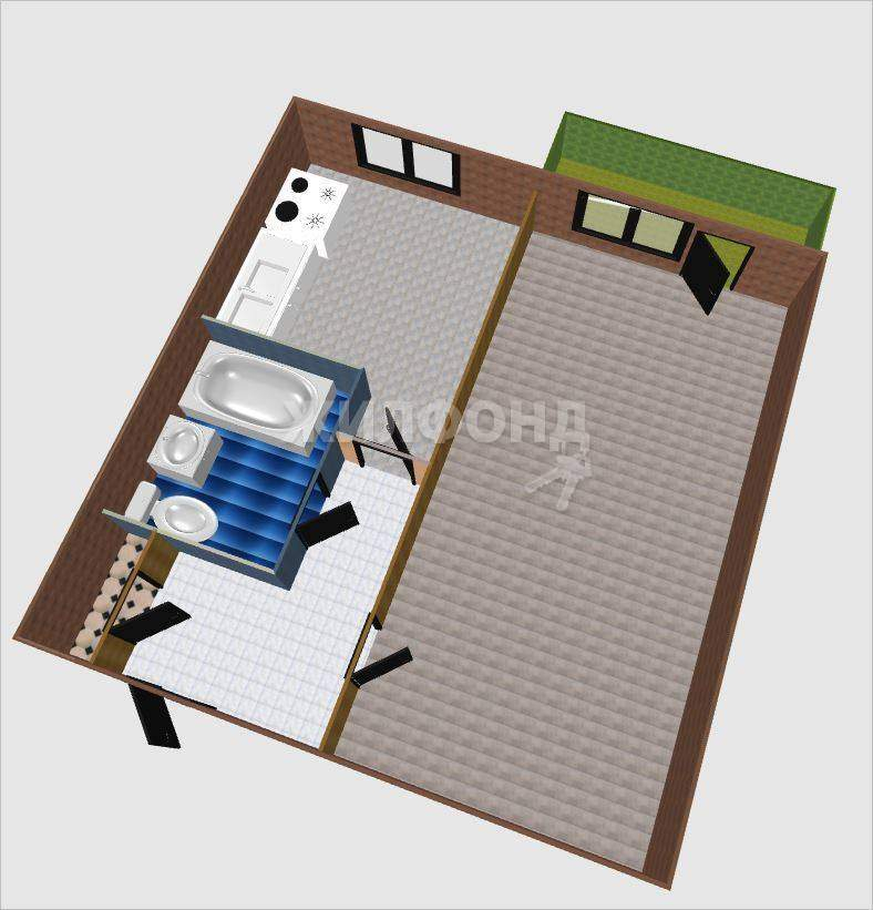 Квартира на продажу в Брянске, Ромашина улица, 33к1 фото №11