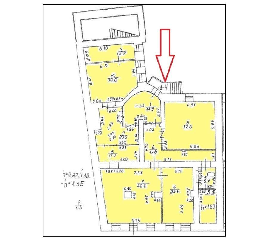 Продам офис 223.4 м.кв.